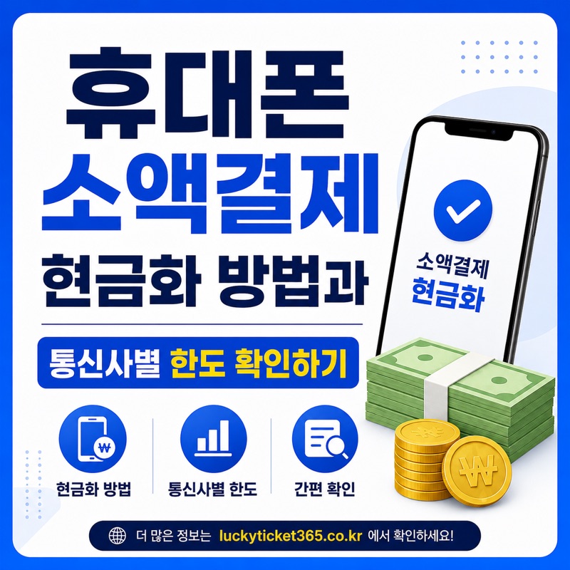 소액결제 현금화